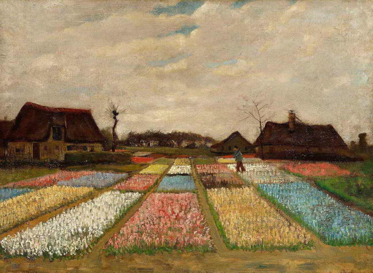 Campos De Flores De Vincent Van Gogh Tela Para Quadro Na Santhatela Campos De Flores De Vincent Van Gogh Tela Para Quadro Na Santhatela