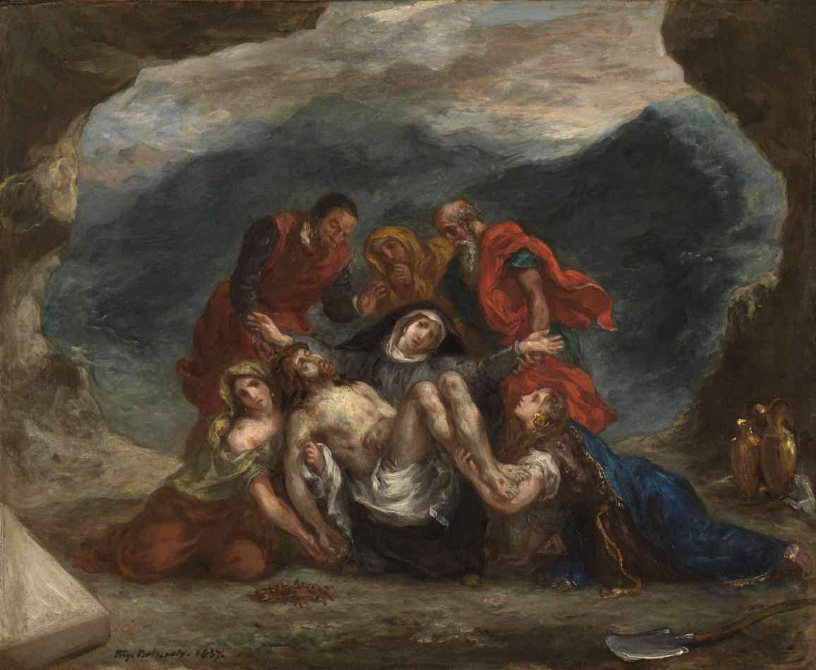 A Barca de Dante, Eugène Delacroix