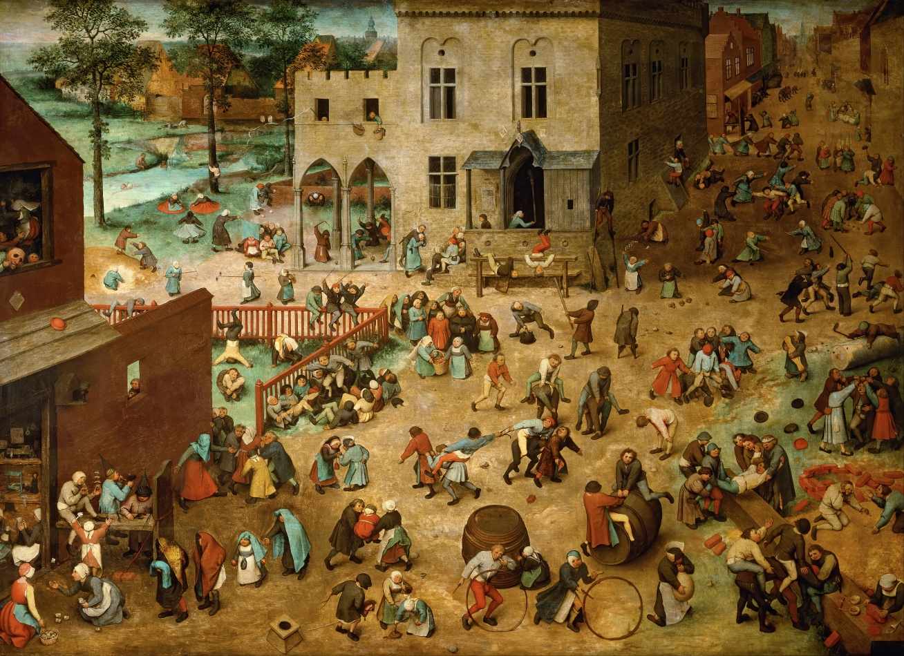 Jogos Infantis (1560) de Pieter Bruegel