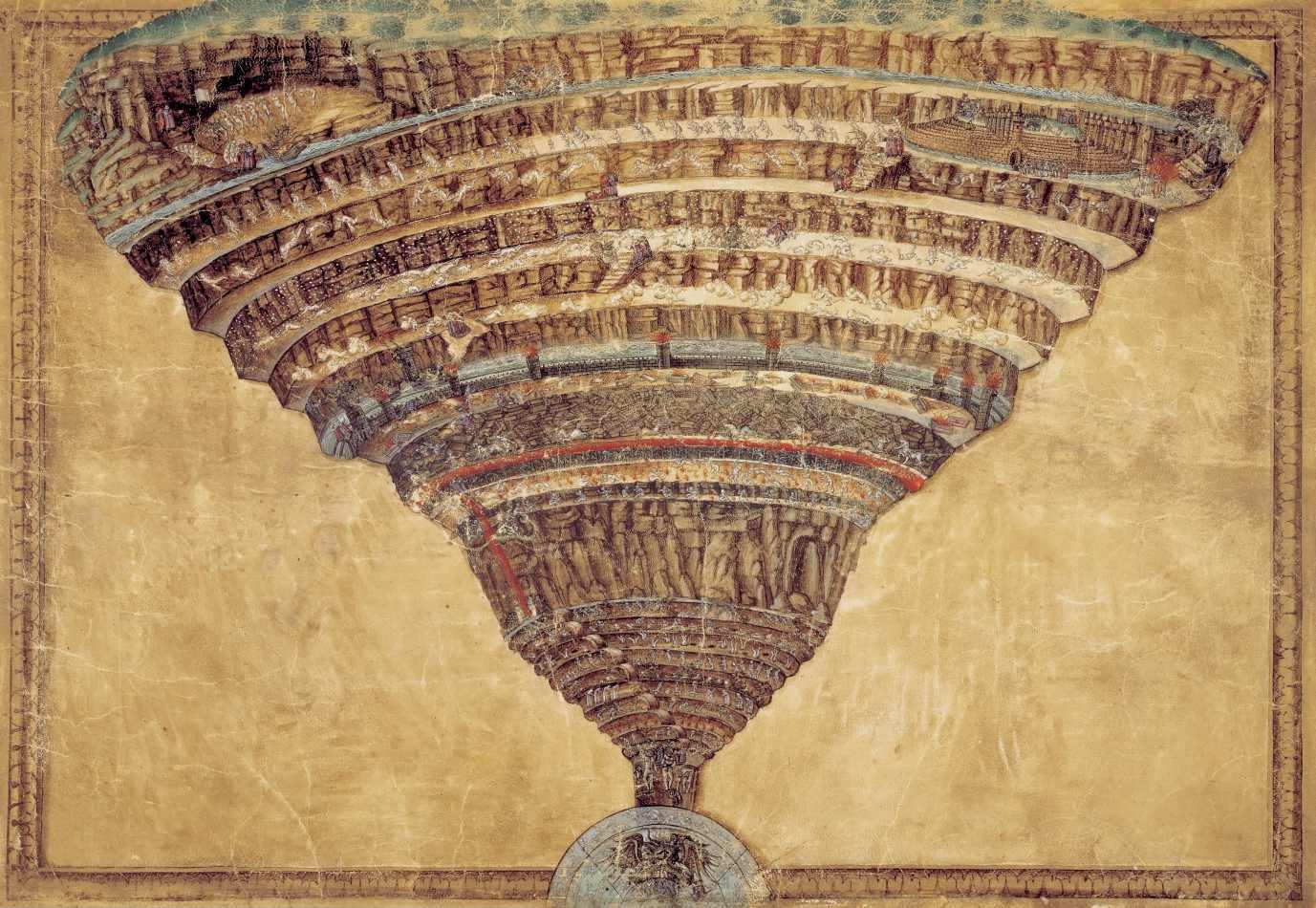 Dante's Inferno, Pintura por Francesco Dea